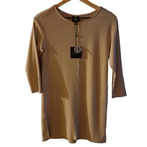 Bobeau Ribbed Top NWOT